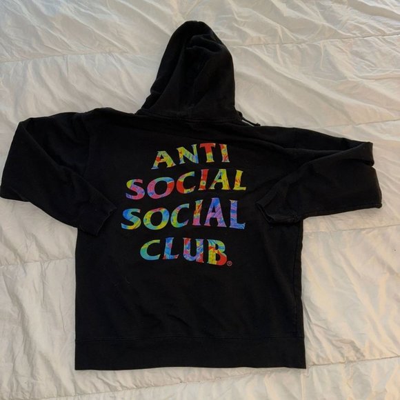 Anti Social Social Club Tops - ANTI Social Social Club Black Hoodie Women's Size L